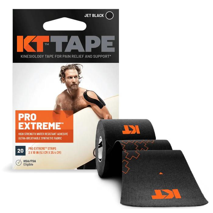 KT Tape Extreme Sporttape - Voorgesneden - 5 x 25 cm - 20 stuks