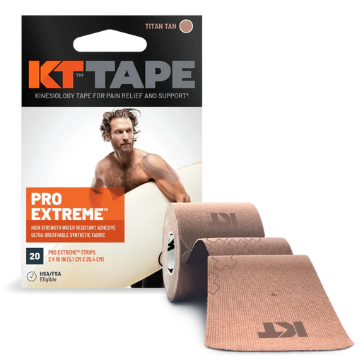 KT Tape Extreme Sporttape - Voorgesneden - 5 x 25 cm - 20 stuks