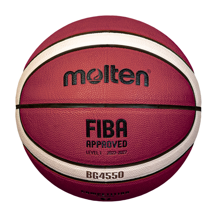 Molten BG4550 Leren Wedstrijdbal - Basketbal